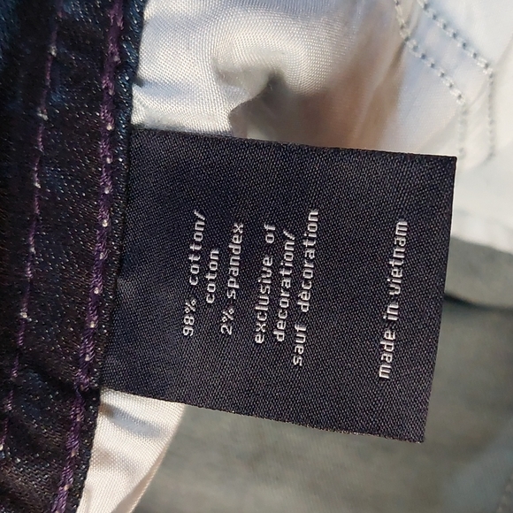 Vigoss, capri,jeans, size 22/L21, sretch - Picture 10 of 11